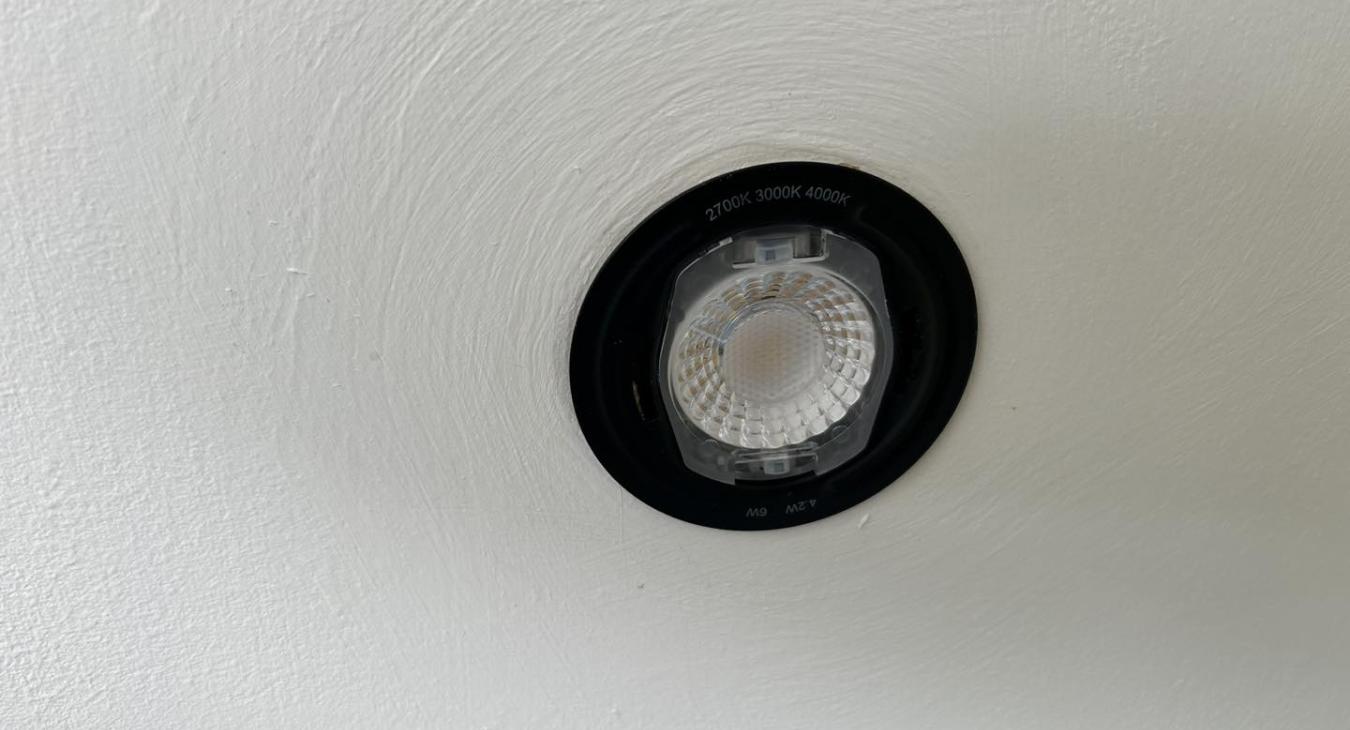 Downlight Installation in Colyton by Tyne Electrical Services