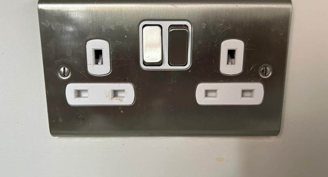 Kitchen socket - Tyne Electrical Services, Colyton